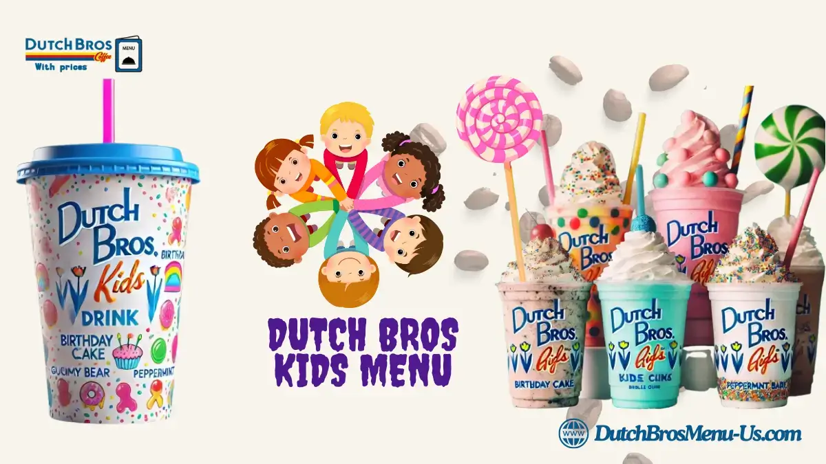 Dutch Bros Kids Menu