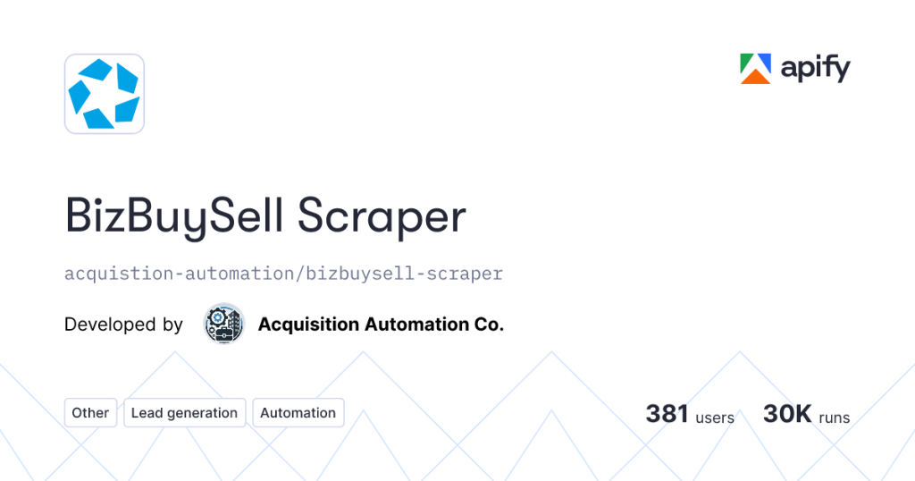 How a BizBuySell Scraper Supports Smarter Business Acquisition Decisions 1 image 18